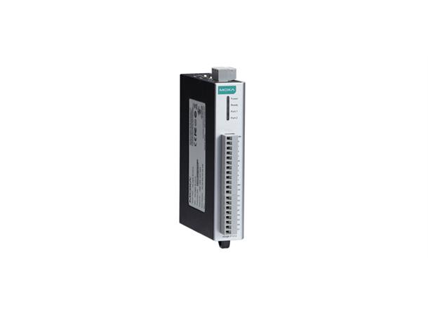 Moxa ioLogik R1212-T RS-485 remote I/O, 8 DIs, 8 DIOs, -40 